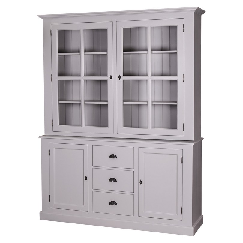 Stilvoller Hochschrank im Shabby Style - in vielen Farben erhältlich!