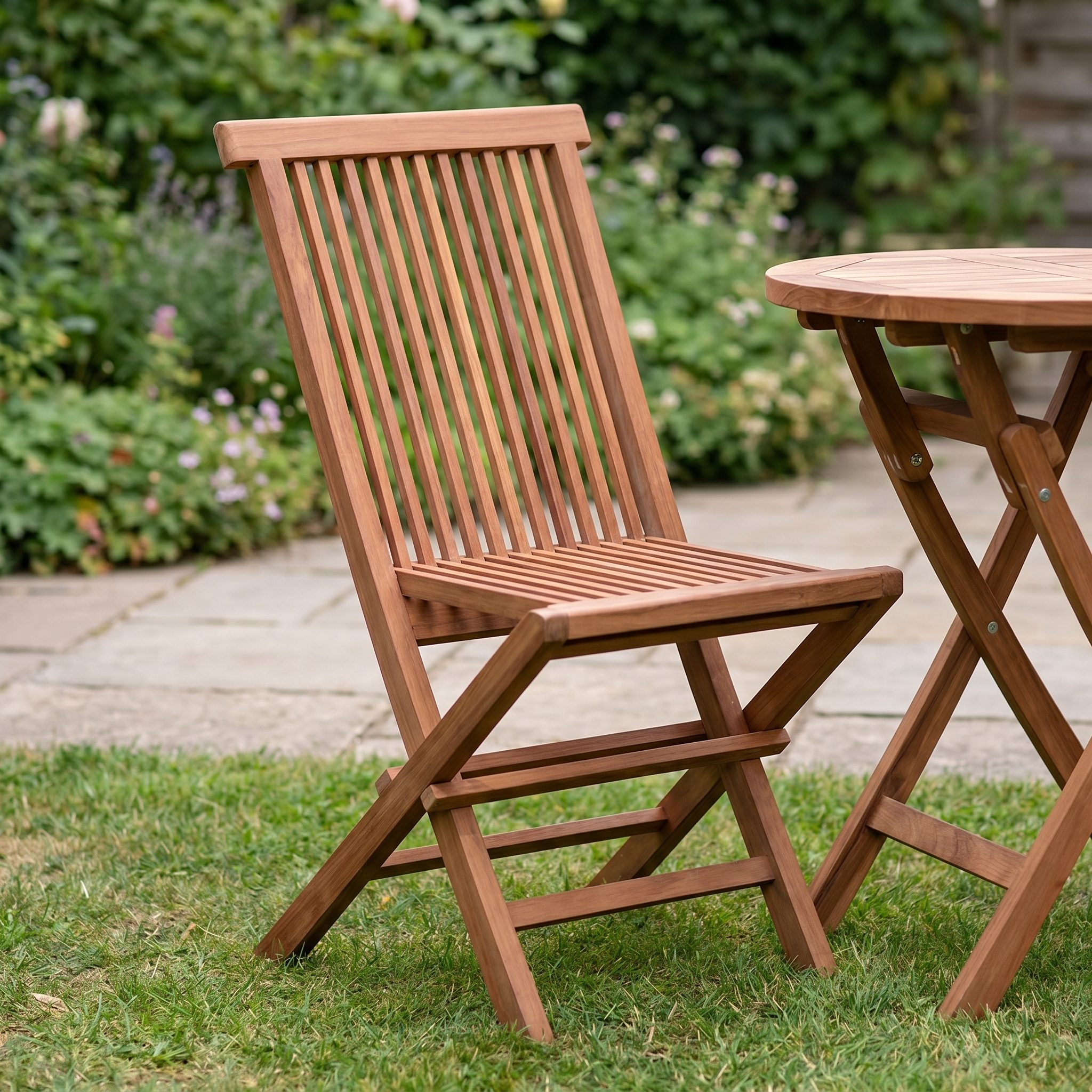 Klappstuhl Folding Chair aus Teakholz