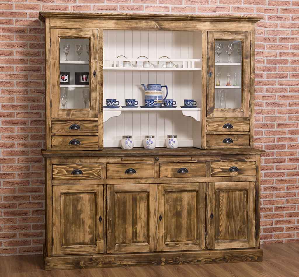 Großer Küchenschrank Landhaus - in vielen Farben erhältlich!