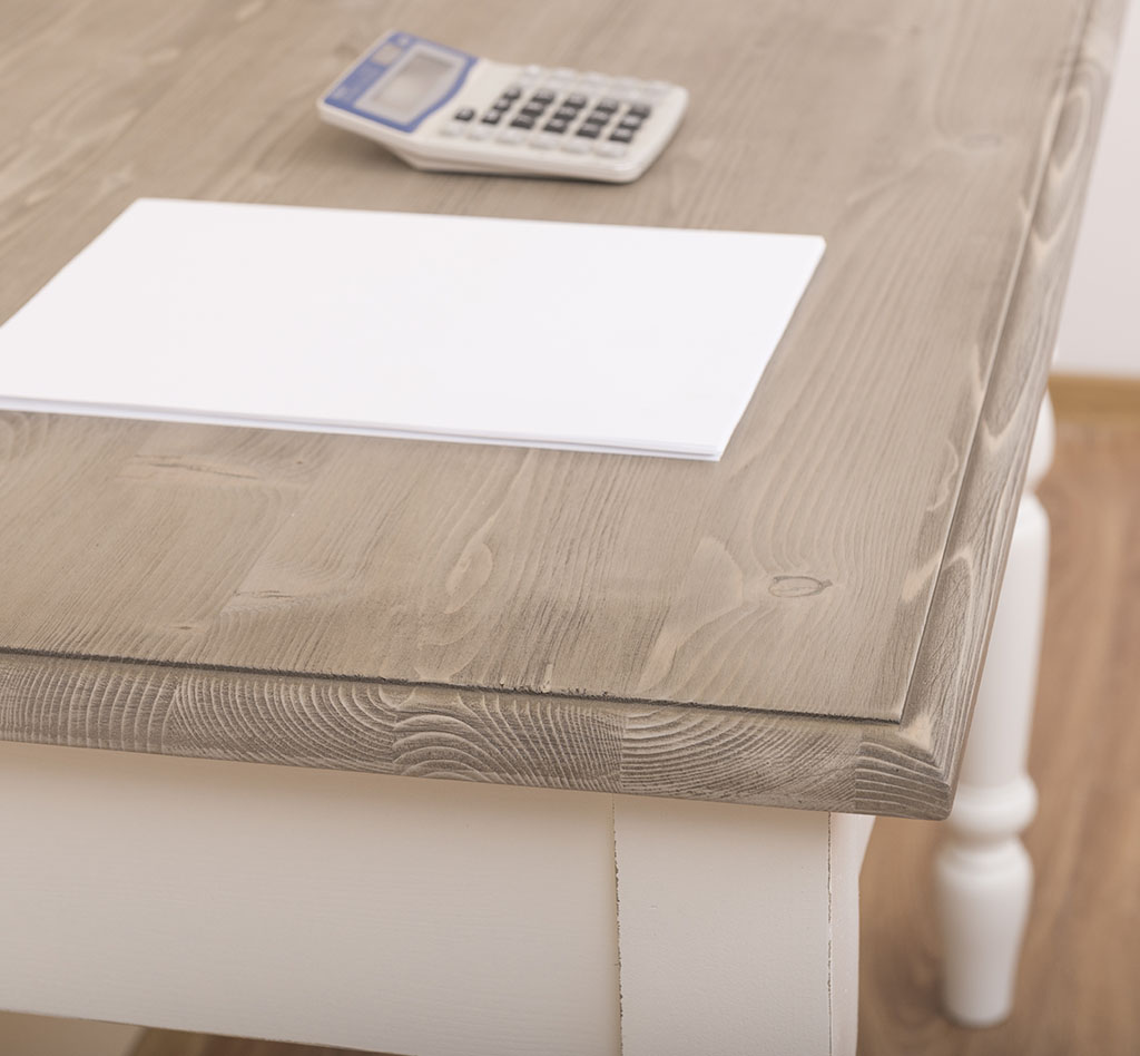 Edler Schreibtisch im französischen Landhausstil - in vielen Farben erhältlich!