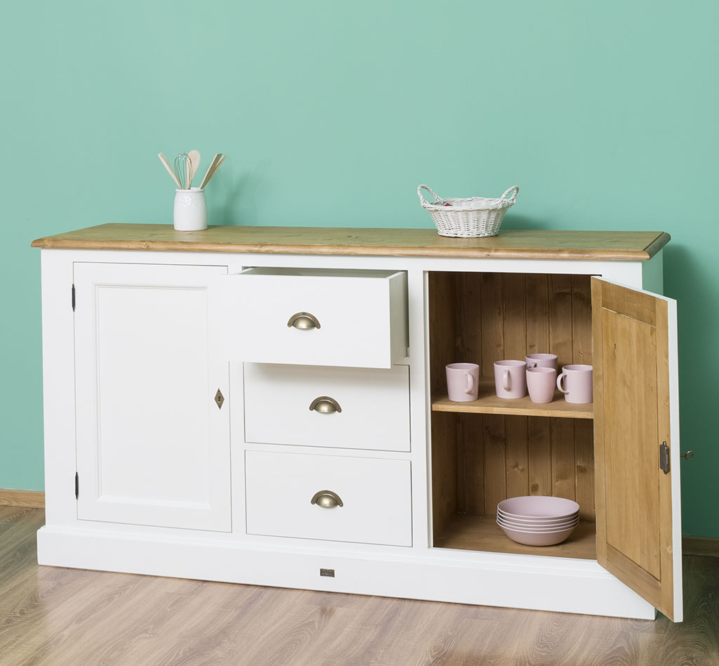 Klassisches Sideboard im Landhausstil - in vielen Farben erhältlich!