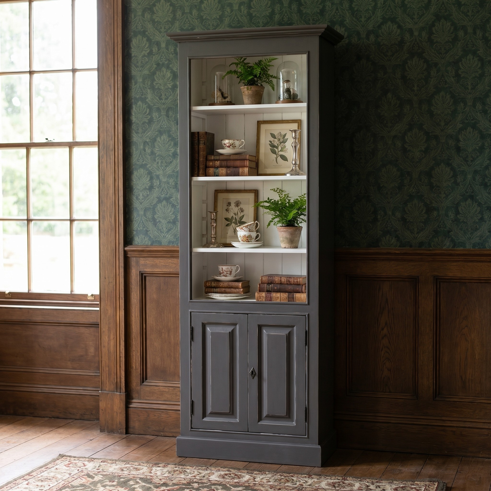 Stilvolles Bücherregal im Shabby Chic - in vielen Farben erhältlich!