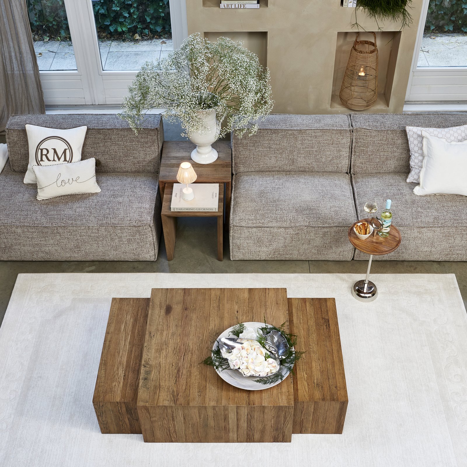 Sant Mateau End Table Set of 2