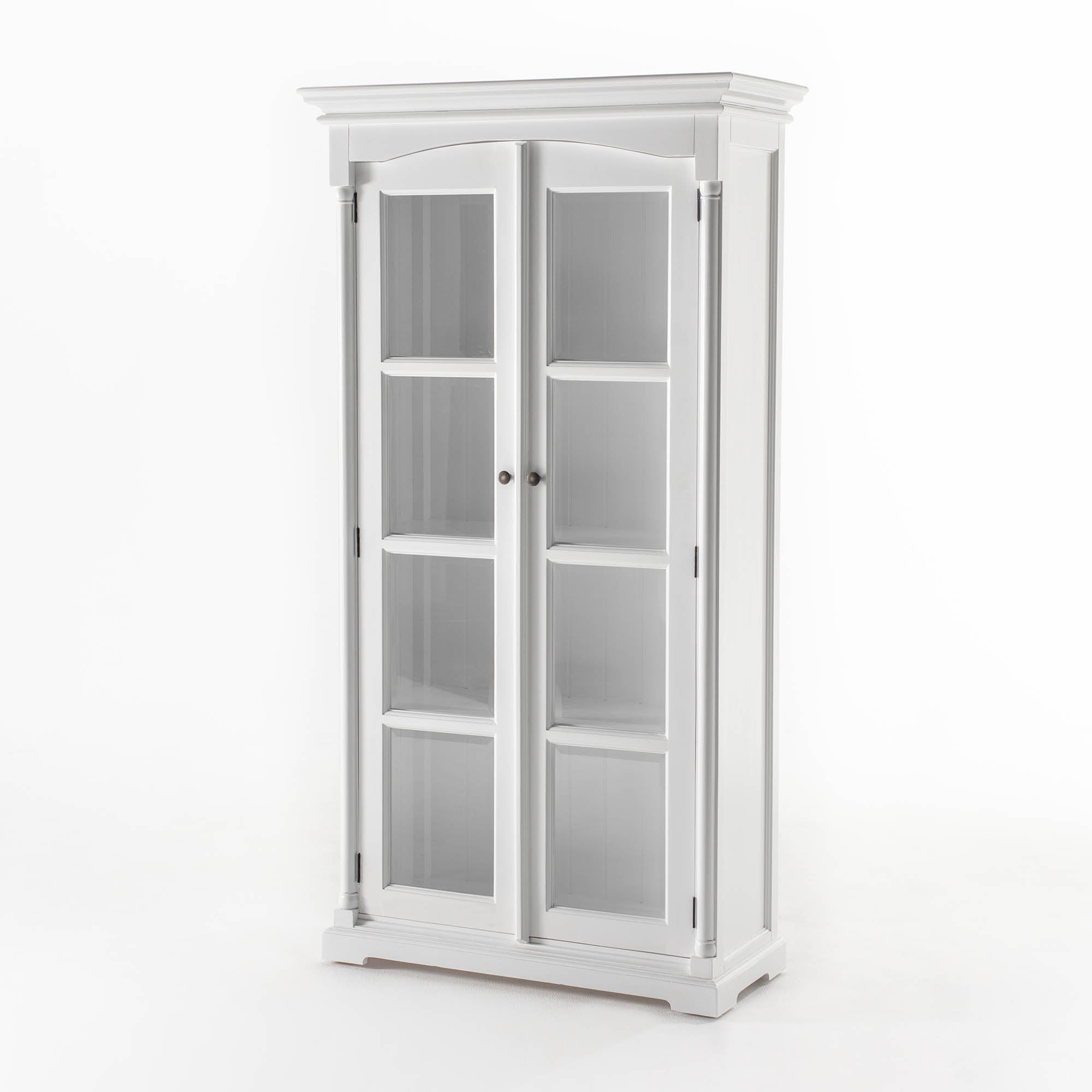 Provence Vitrine mit zwei Glastüren im Landhausstil
