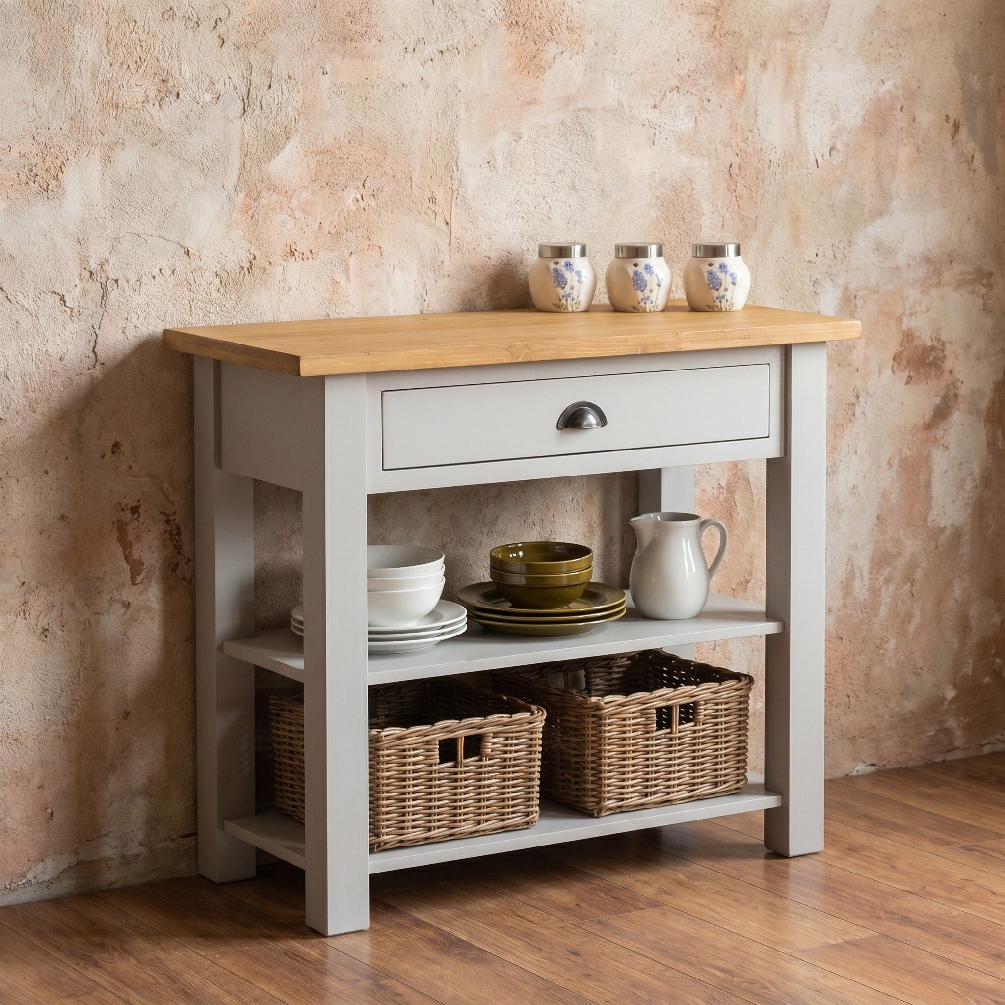 Kleines Sideboard im Shabby Chic - in vielen Farben erhältlich!