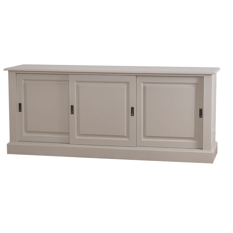 PS598Bas-P076 Stilvoller Hochschrank im Shabby Chic - in vielen Farben erhältlich!