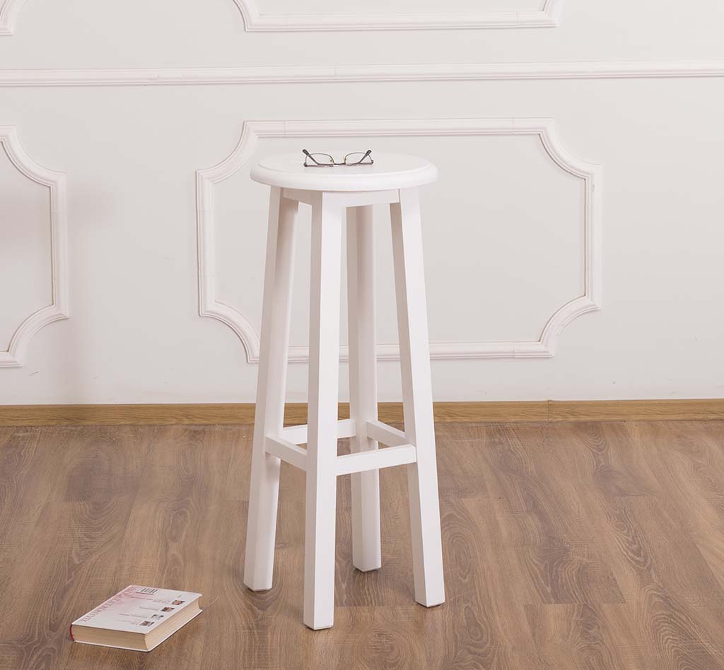 Barhocker aus massivem Holz - in vielen Farben erhältlich!