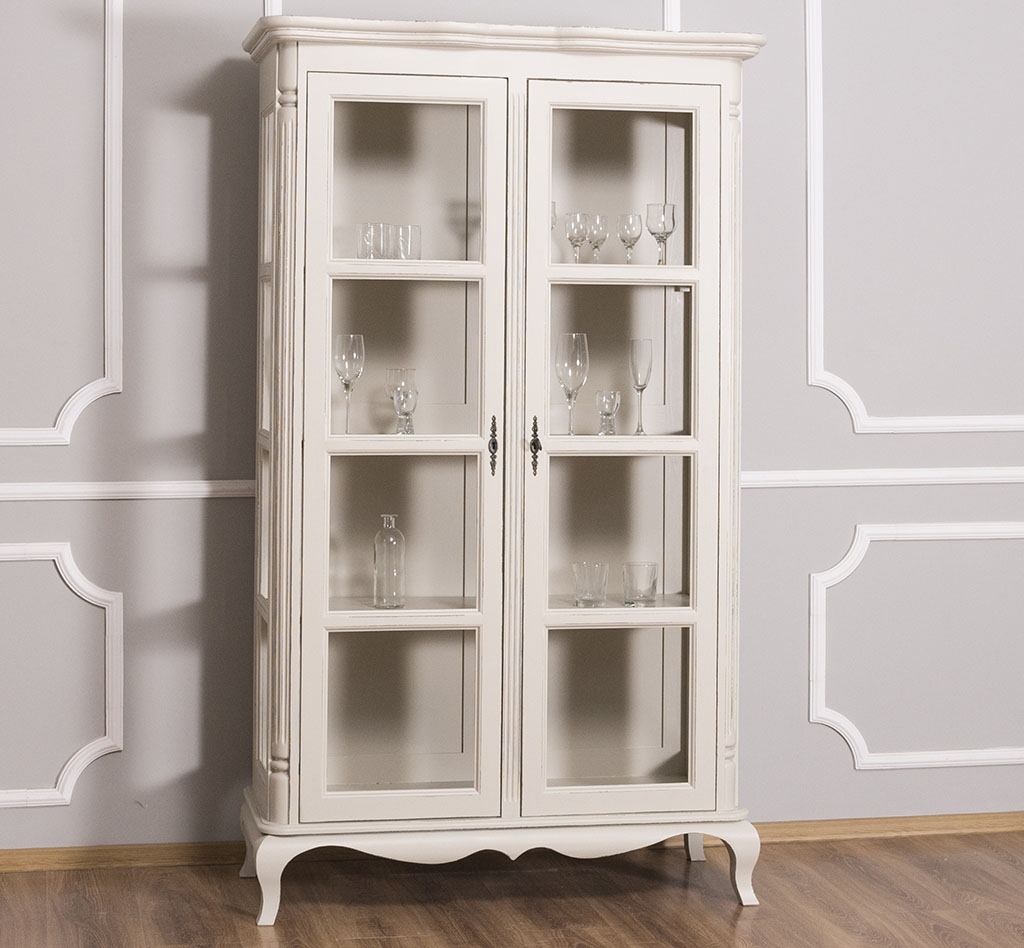 Vitrine Chic Collection Barockstil - in vielen Farben erhältlich!