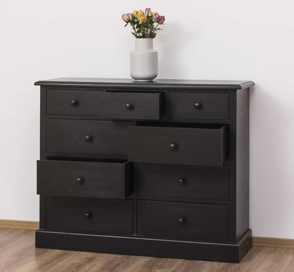 Edles Sideboard in stilvollem Schwarz - in vielen Farben erhältlich!