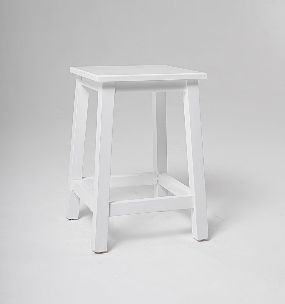 Halifax Hocker – Weiß