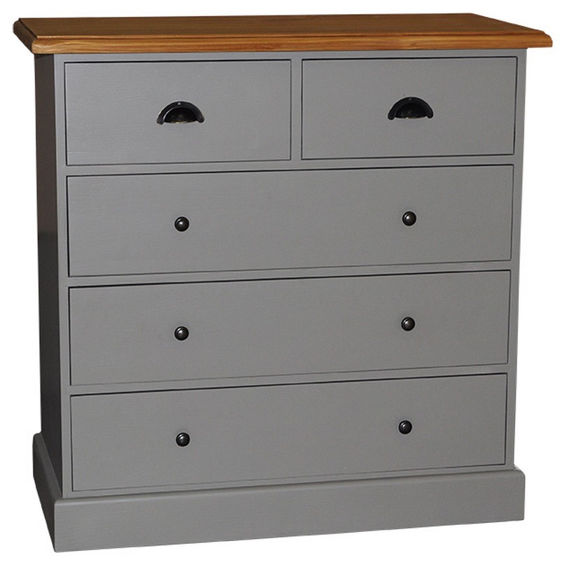 PS151-TopP001_P030 Rustikale Kommode im Shabby Chic - in vielen Farben erhältlich!