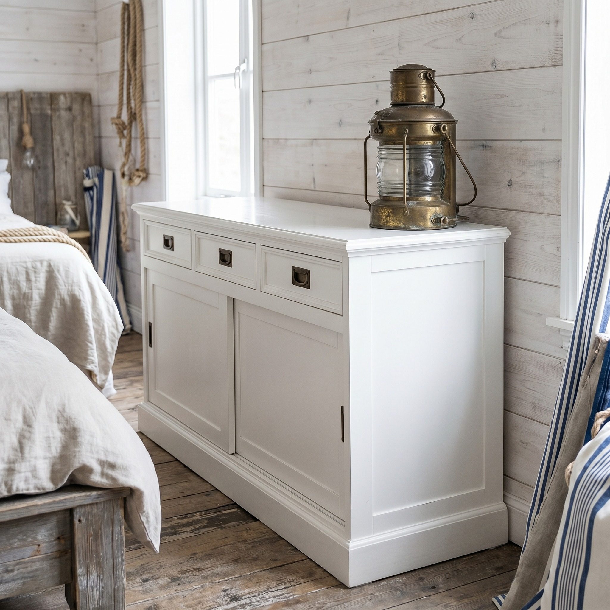 Sideboard in Weiß