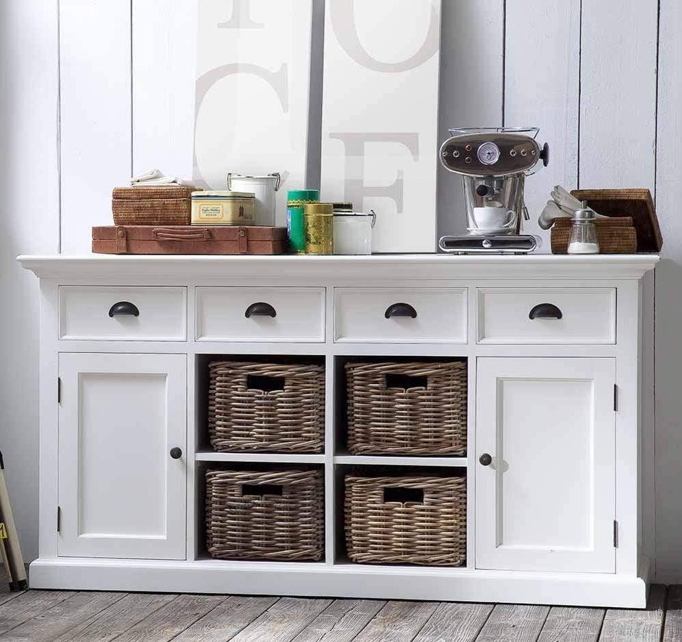 Halifax Großes Sideboard / Buffet – Weiß