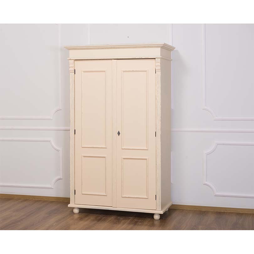 Edler Kleiderschrank im Shabby Chic - in vielen Farben erhältlich!
