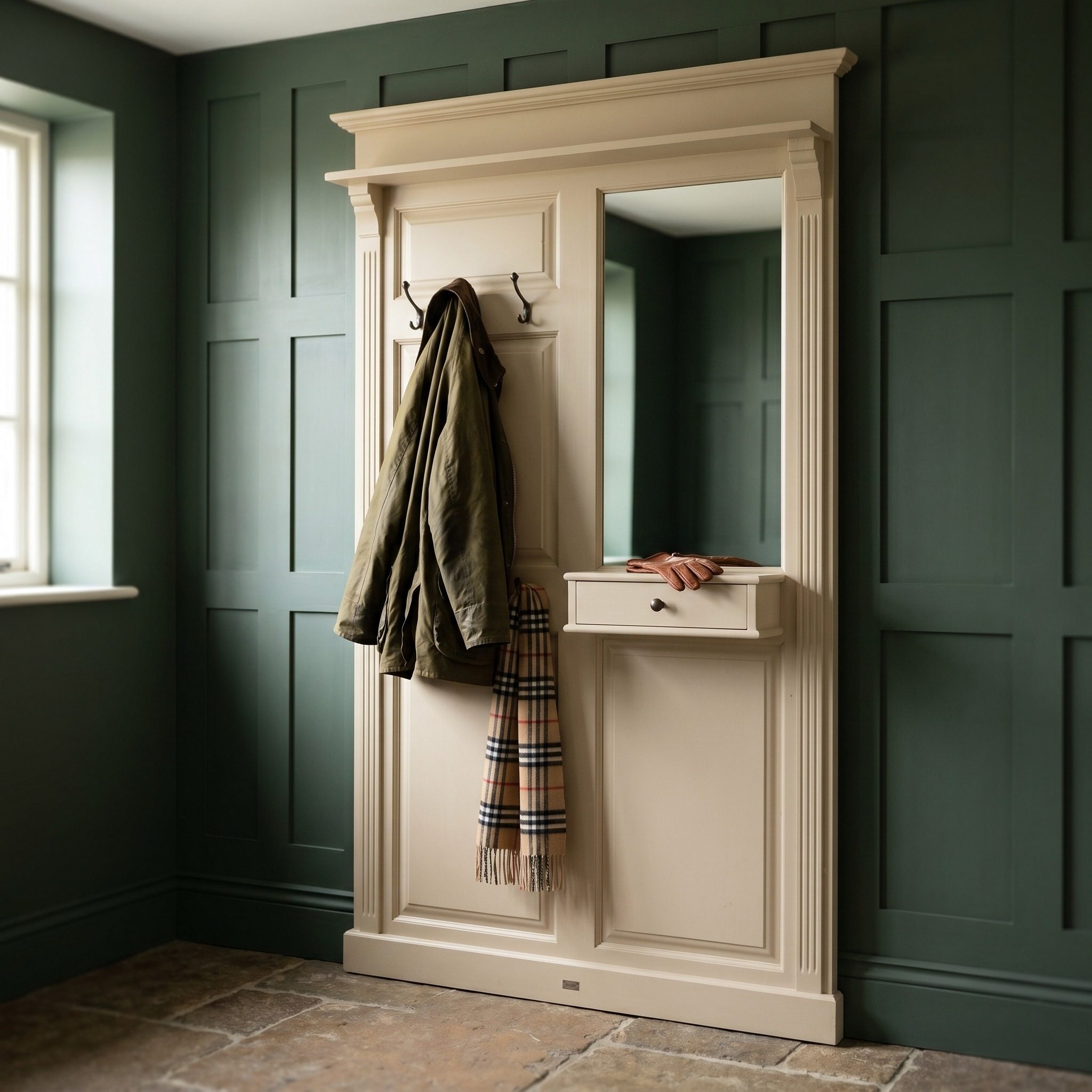 Garderobe Landhaus weiß - in vielen Farben erhältlich!