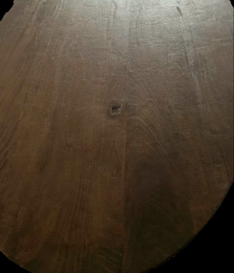 Ovaler Esstisch Premana aus Mangoholz in Braun - in drei Größen erhältlich!