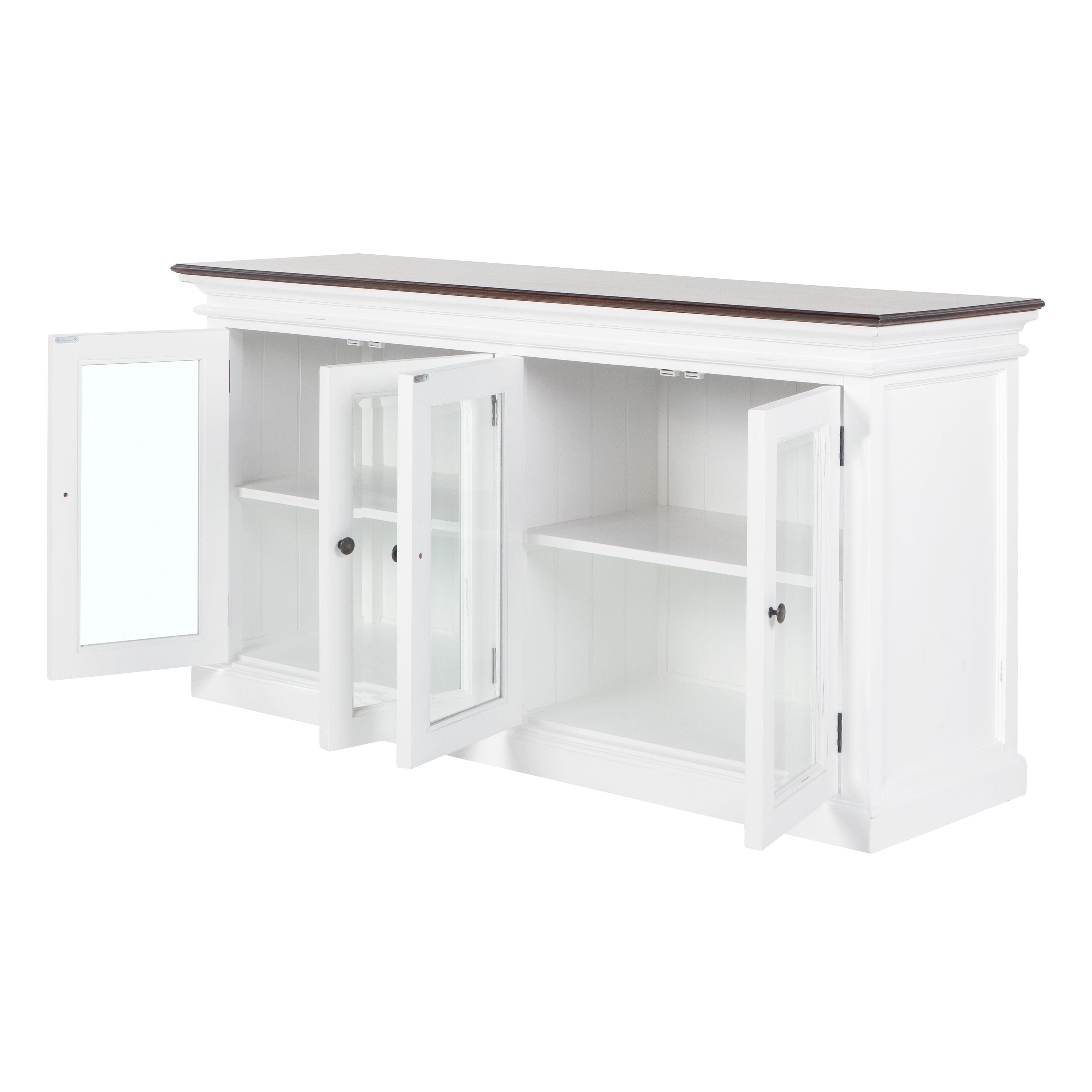 Halifax Accent Sideboard mit 4 Glastüren