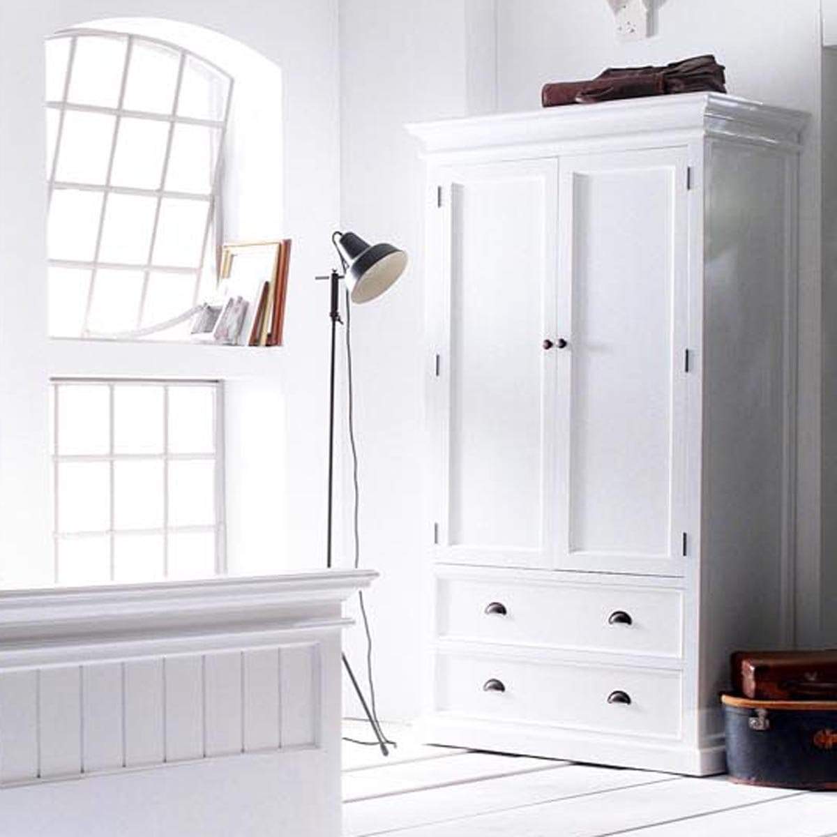 Halifax Kleiderschrank – Weiß
