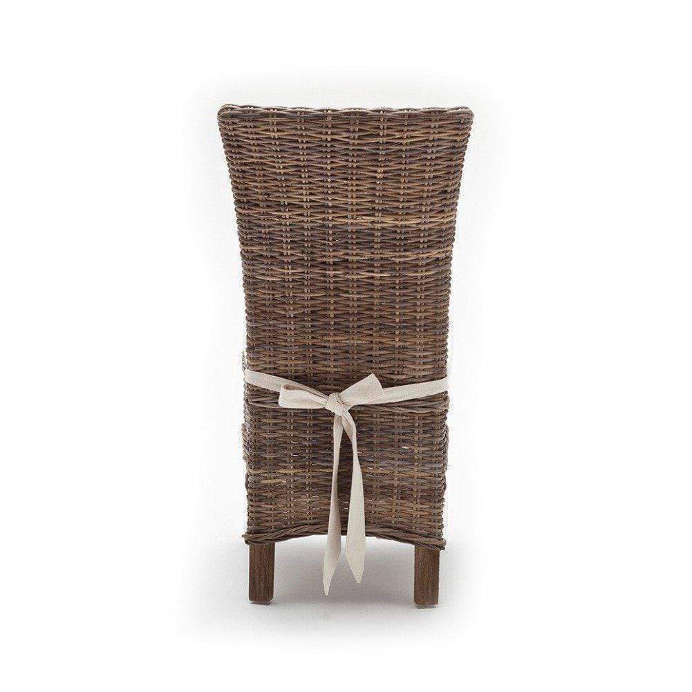 Salsa Esszimmerstuhl aus Kubu-Rattan im 2er-Set