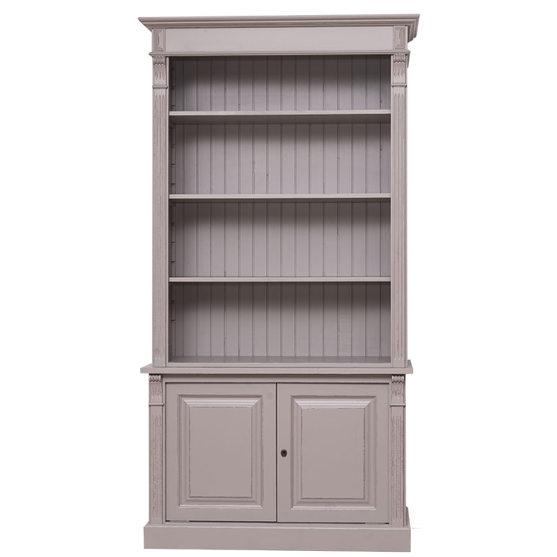 Kompaktes Bücherregal mit Leiter Landhaus - in vielen Farben erhältlich!