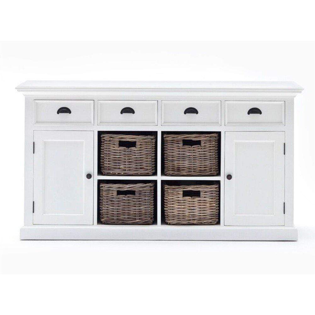 Halifax Großes Sideboard / Buffet – Weiß