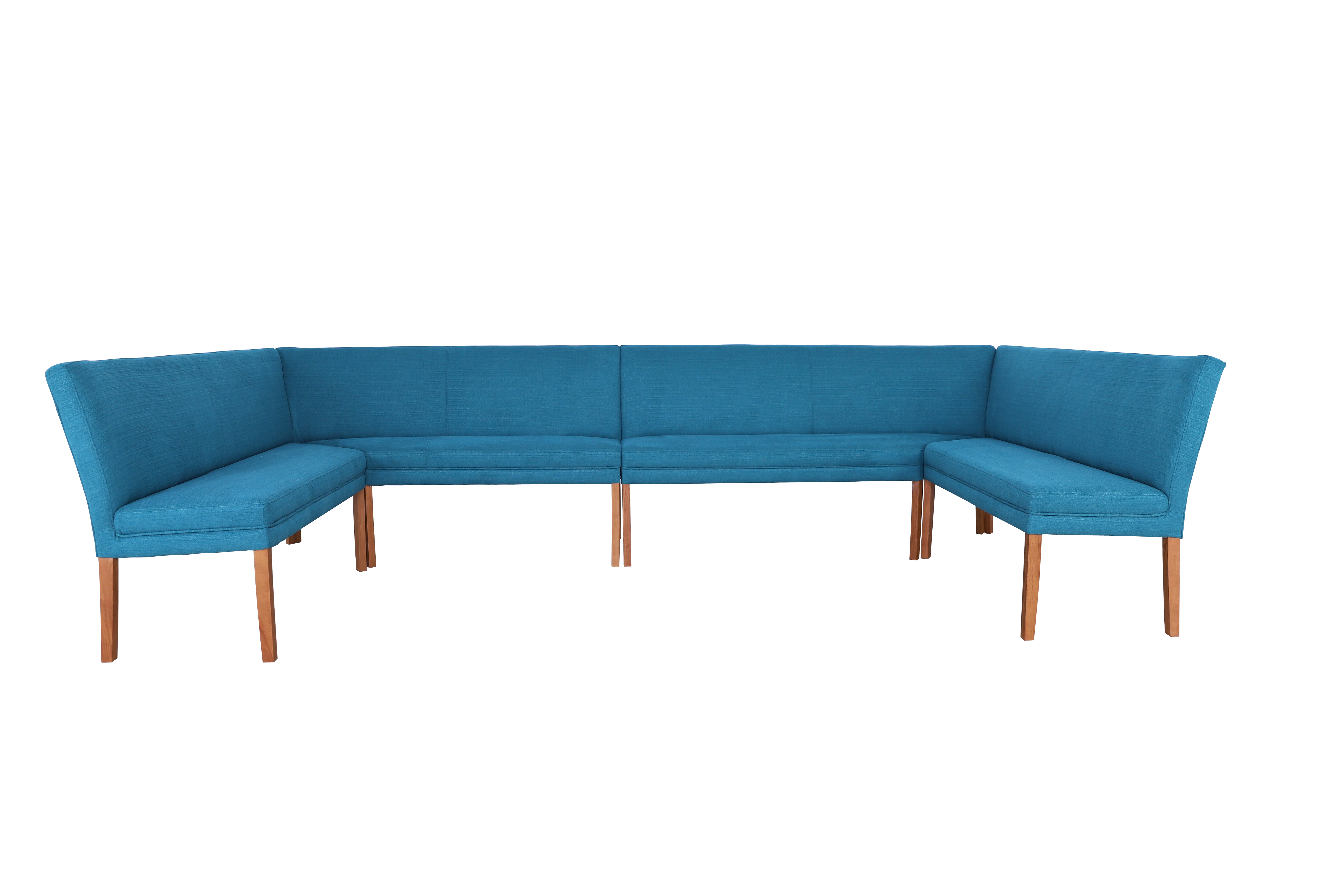 Edle Eckbank im Landhausstil - Größe, Knöpfe und Farbe frei wählbar!