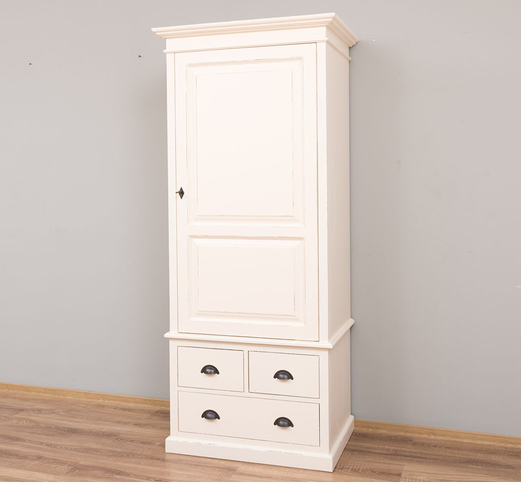 Kompakter Kleiderschrank im Landhausstil - in vielen Farben erhältlich!