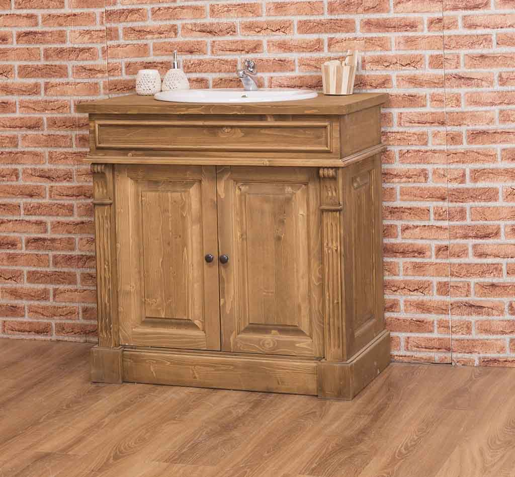 Rustikaler Waschbeckenschrank im Shabby Chic - in vielen Farben erhältlich! Rustikaler Waschbeckenschrank im Shabby Chic - in vielen Farben erhältlich!