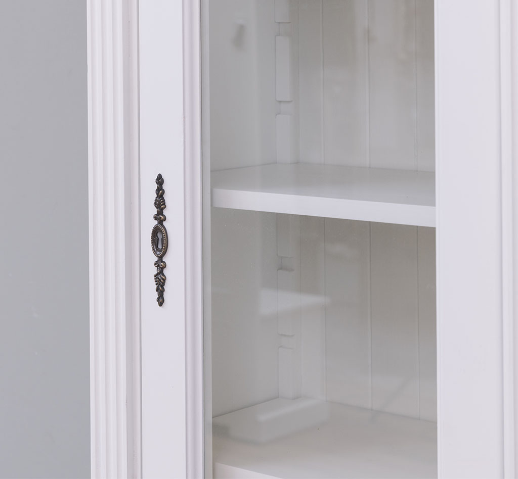 Klassische Landhausvitrine mit Schubladen - in vielen Farben erhältlich! Klassische Landhausvitrine mit Schubladen - in vielen Farben erhältlich!