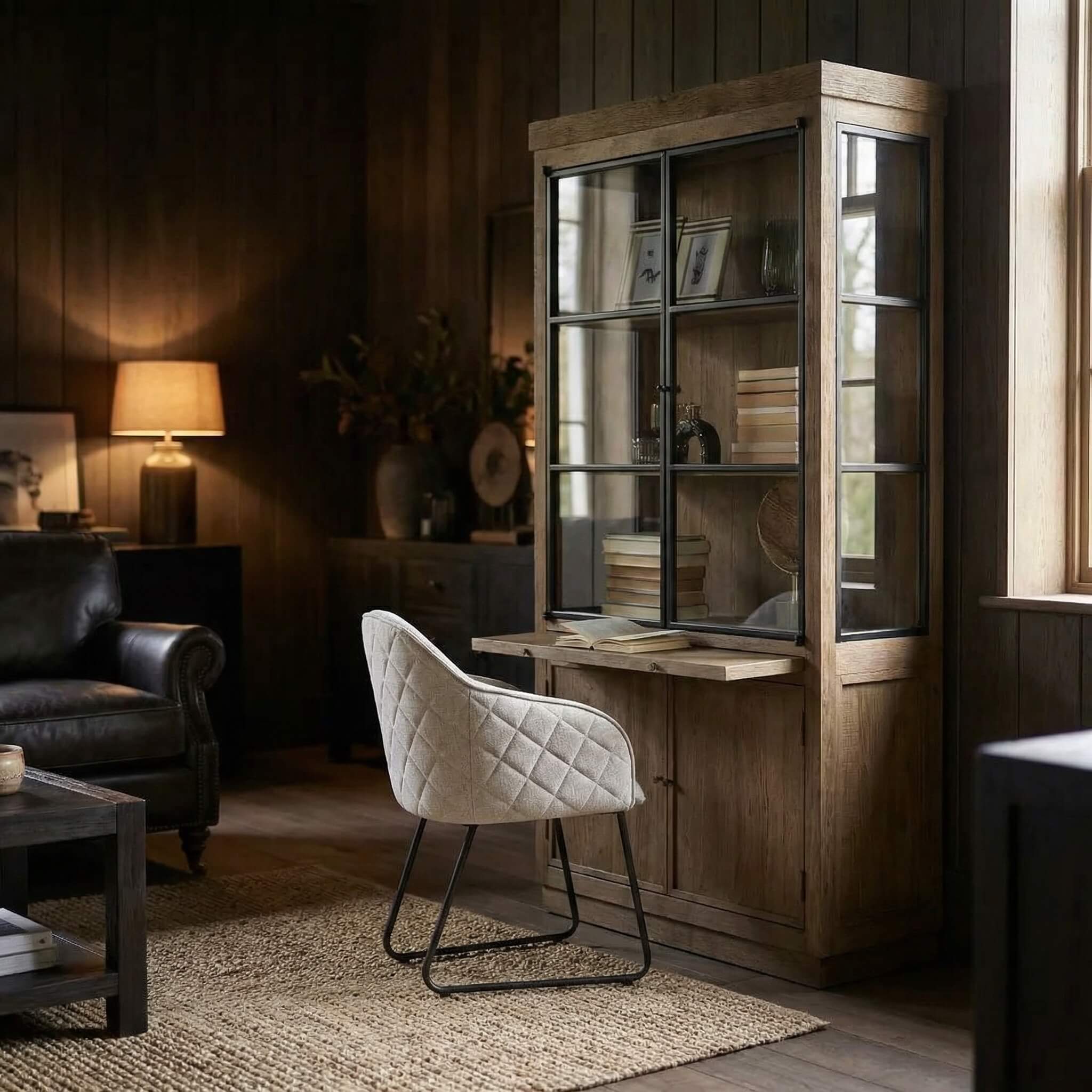 Dunkle Möbel richtig einsetzen: So wirkt der Raum nicht schwer