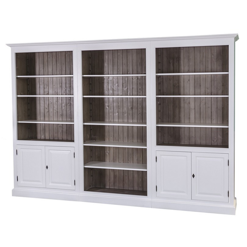Rustikales Bücherregal im Landhausstil - in vielen Farben erhältlich!