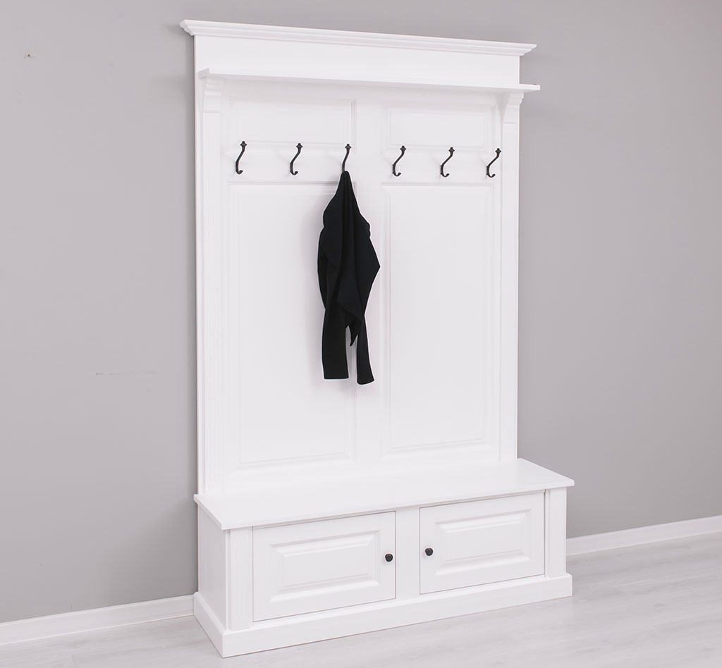 Gepflegte Landhaus-Garderobe im Shabby Style - in vielen Farben erhältlich!