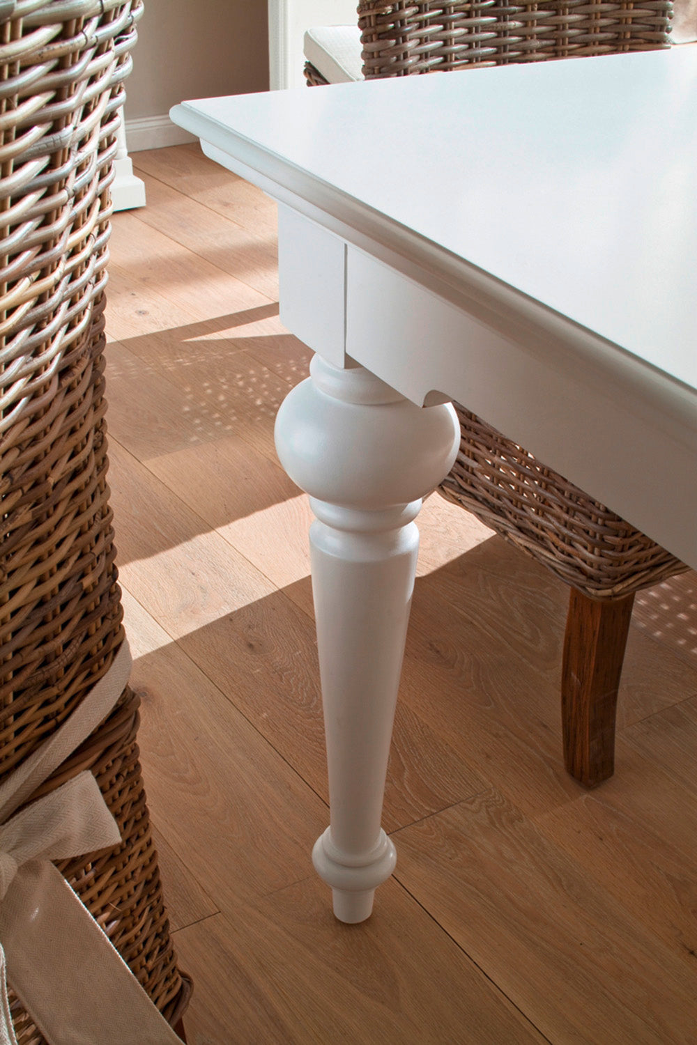 Provence Esstisch 200 cm – Weiß