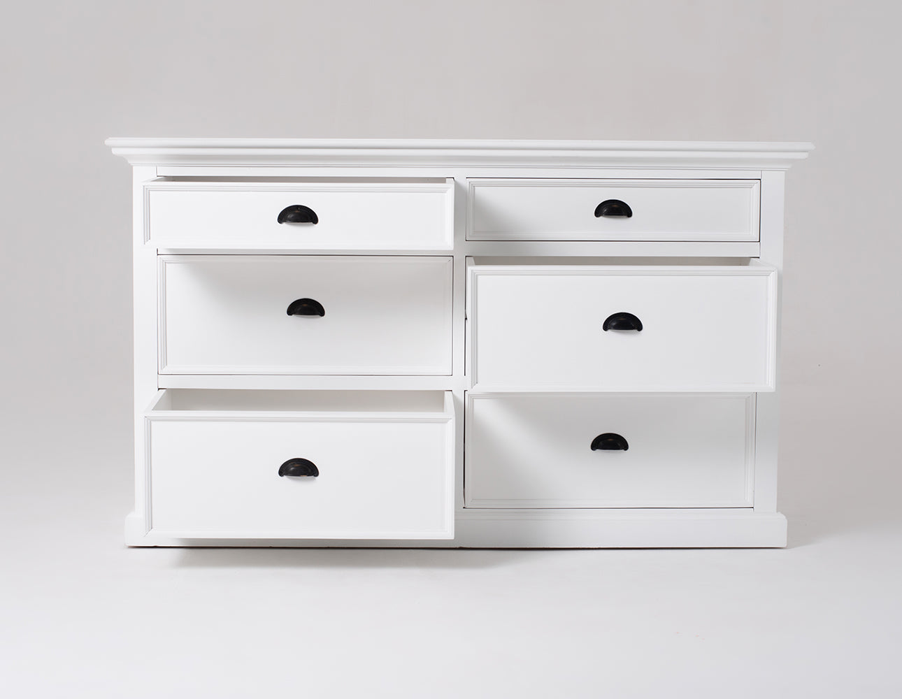 Halifax Schlafzimmer-Kommode – Weiß