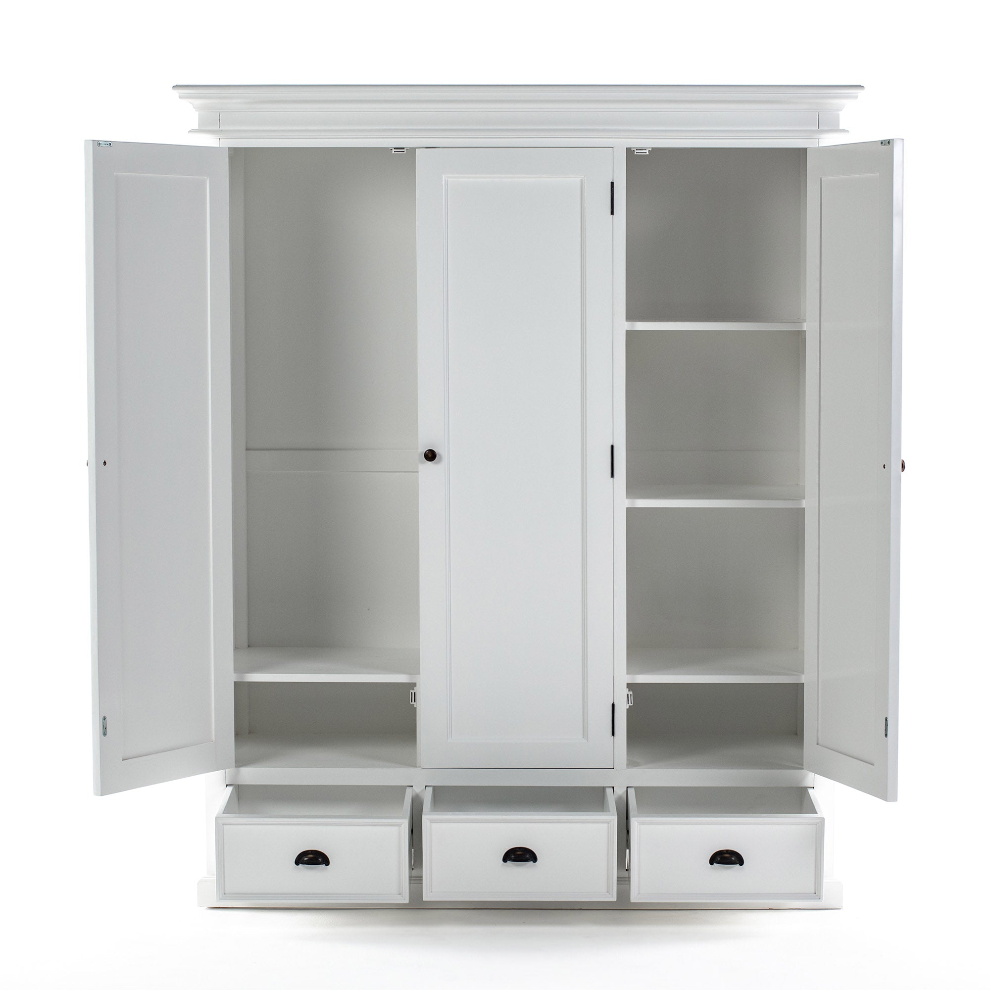 Kleiderschrank mit 3 Türen – Halifax Landhausstil