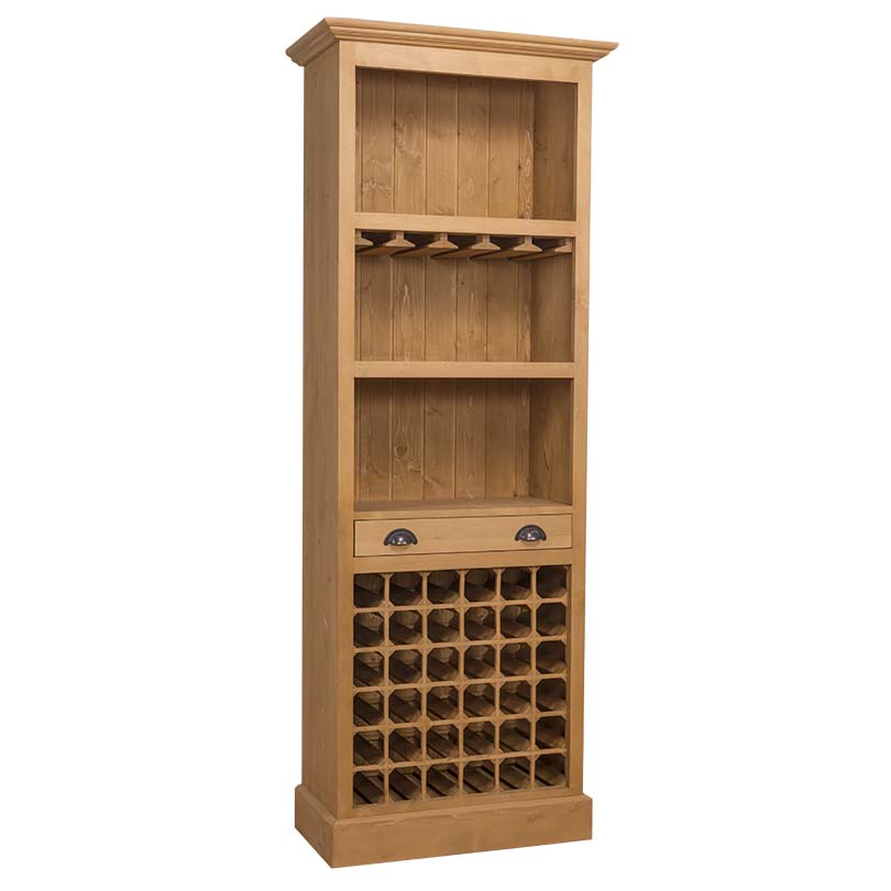 Weinregal für die Landhausküche - in vielen Farben erhältlich!
