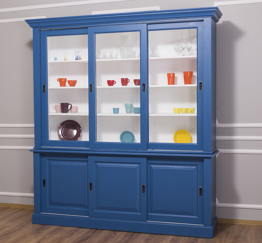 Stilvoller Hochschrank im Shabby Chic - in vielen Farben erhältlich! Stilvoller Hochschrank im Shabby Chic - in vielen Farben erhältlich!