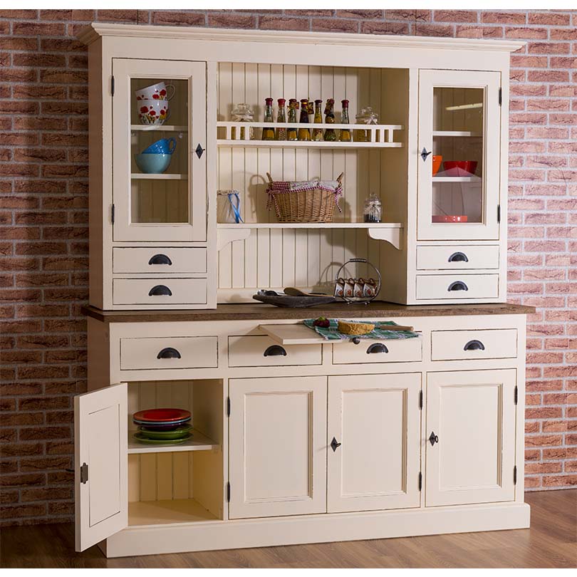 Großer Küchenschrank Landhaus - in vielen Farben erhältlich!