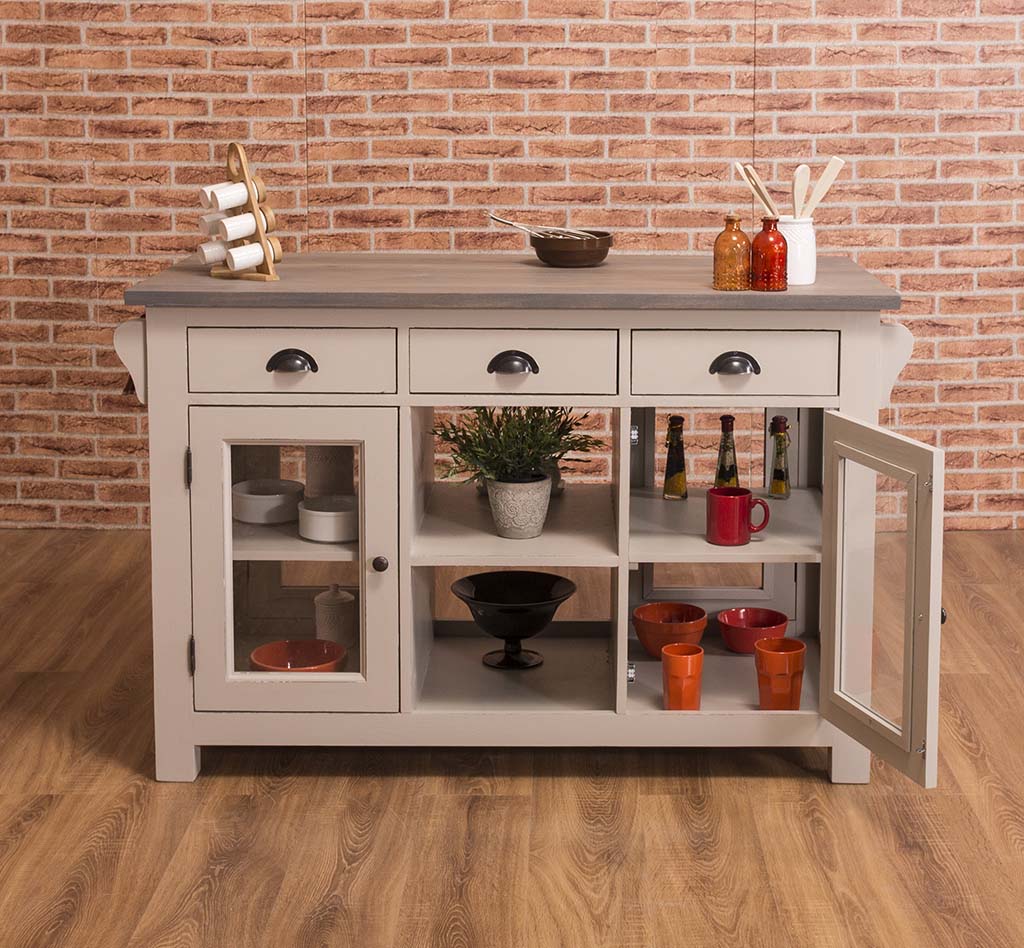 Kücheninsel im Shabby Chic - in vielen Farben erhältlich!