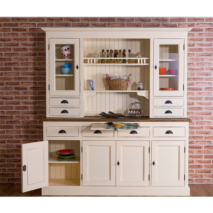 Großer Küchenschrank Landhaus - in vielen Farben erhältlich!