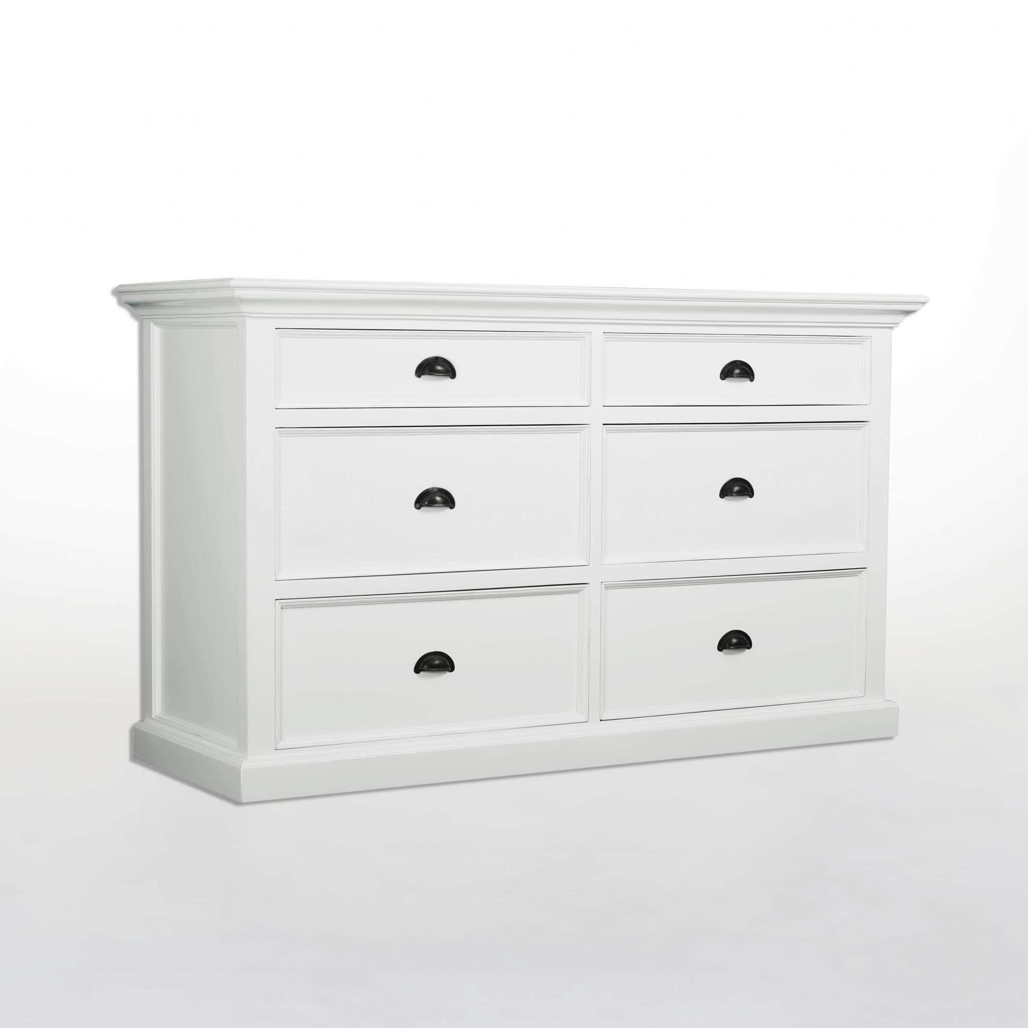 Halifax Schlafzimmer-Kommode – Weiß