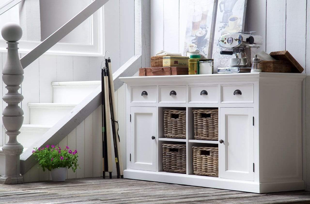 Halifax Großes Sideboard / Buffet – Weiß