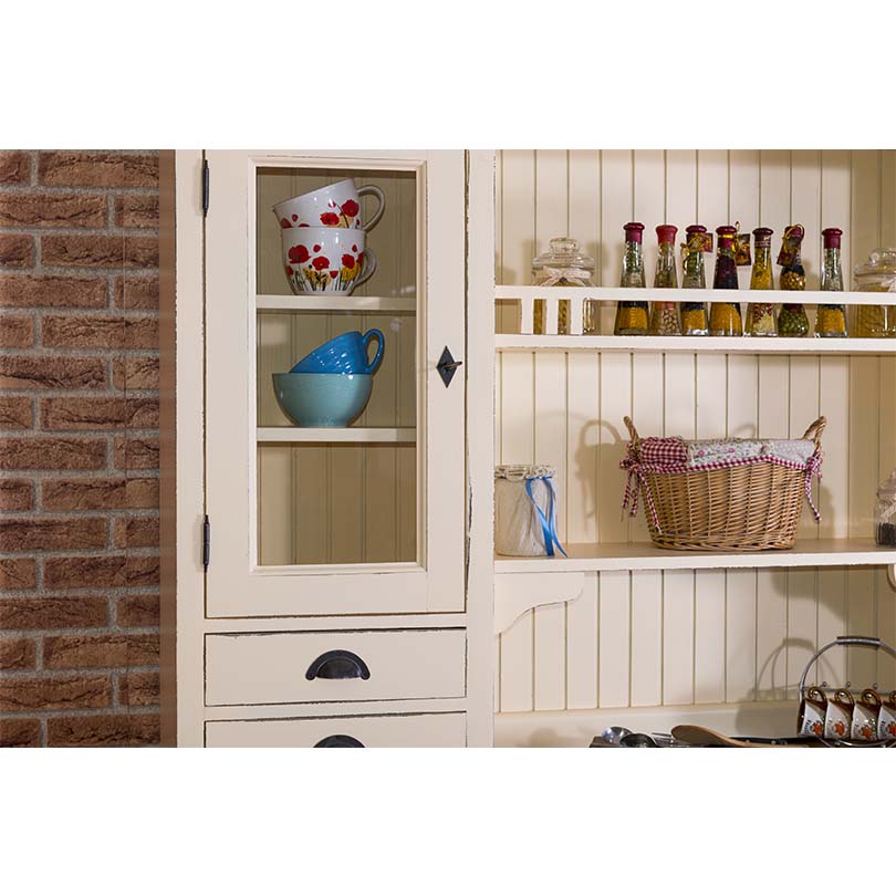 Großer Küchenschrank Landhaus - in vielen Farben erhältlich!