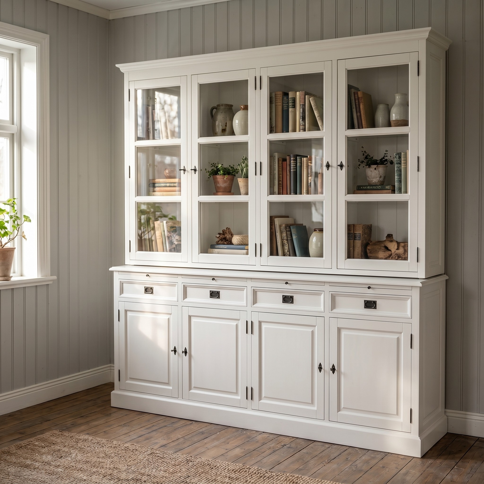 Buffetschrank in Weiß