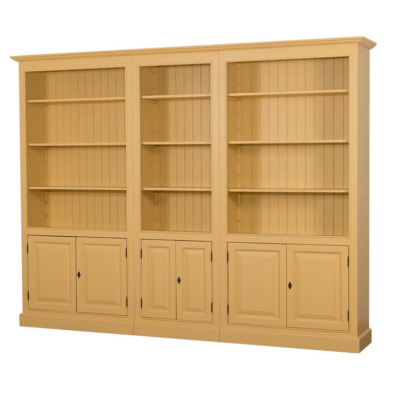 Rustikales Bücherregal im Landhausstil - in vielen Farben erhältlich!