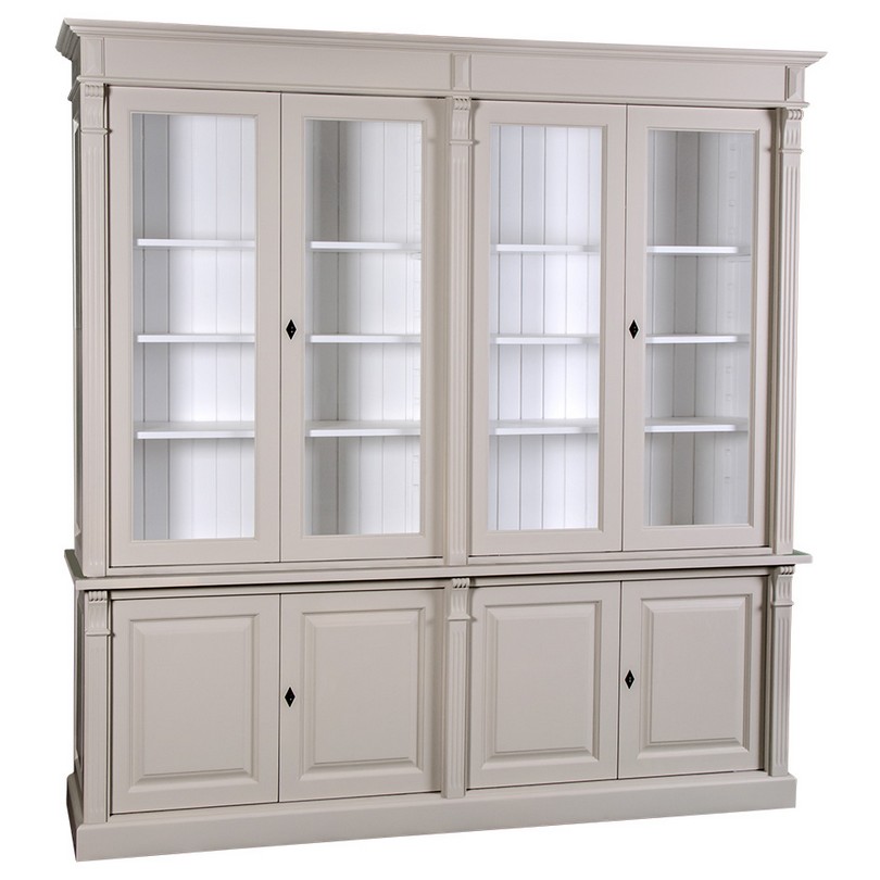 Hochschrank im edlen Shabby Chic - in vielen Farben erhältlich!