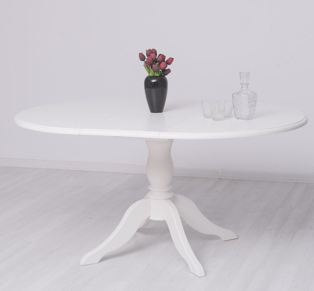 Ausziehtisch Luberon mit Mittelfuß, 120 cm