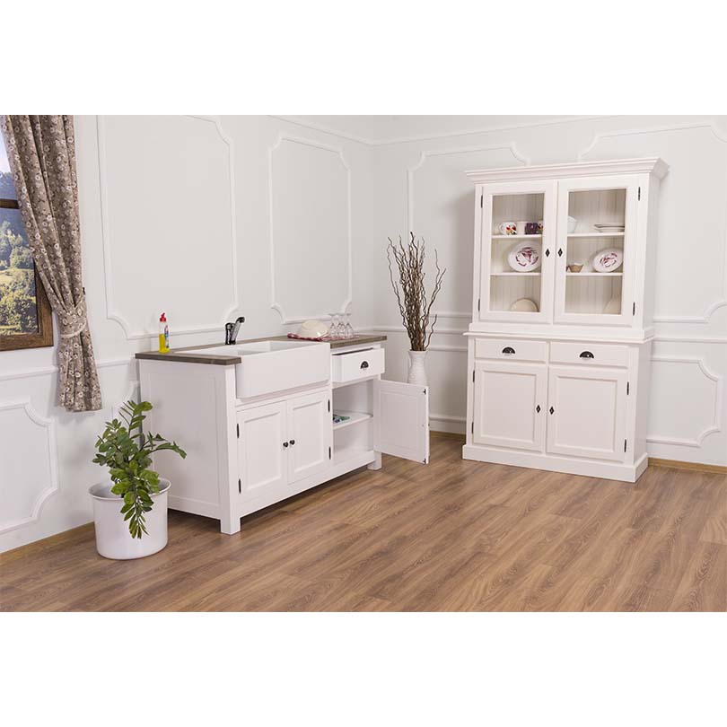 PS599-TopP037-PS600BAS-PS600SUP-P039A Sideboard für Waschbecken im Landhausstil - in vielen Farben erhältlich!