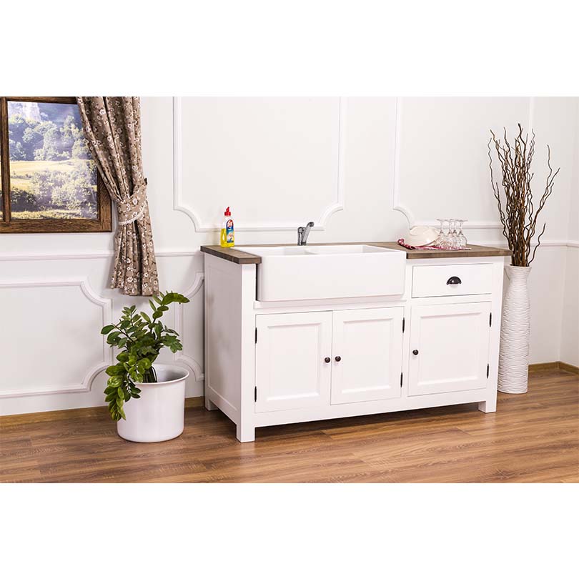 PS599-TopP037_1 Sideboard für Waschbecken im Landhausstil - in vielen Farben erhältlich!