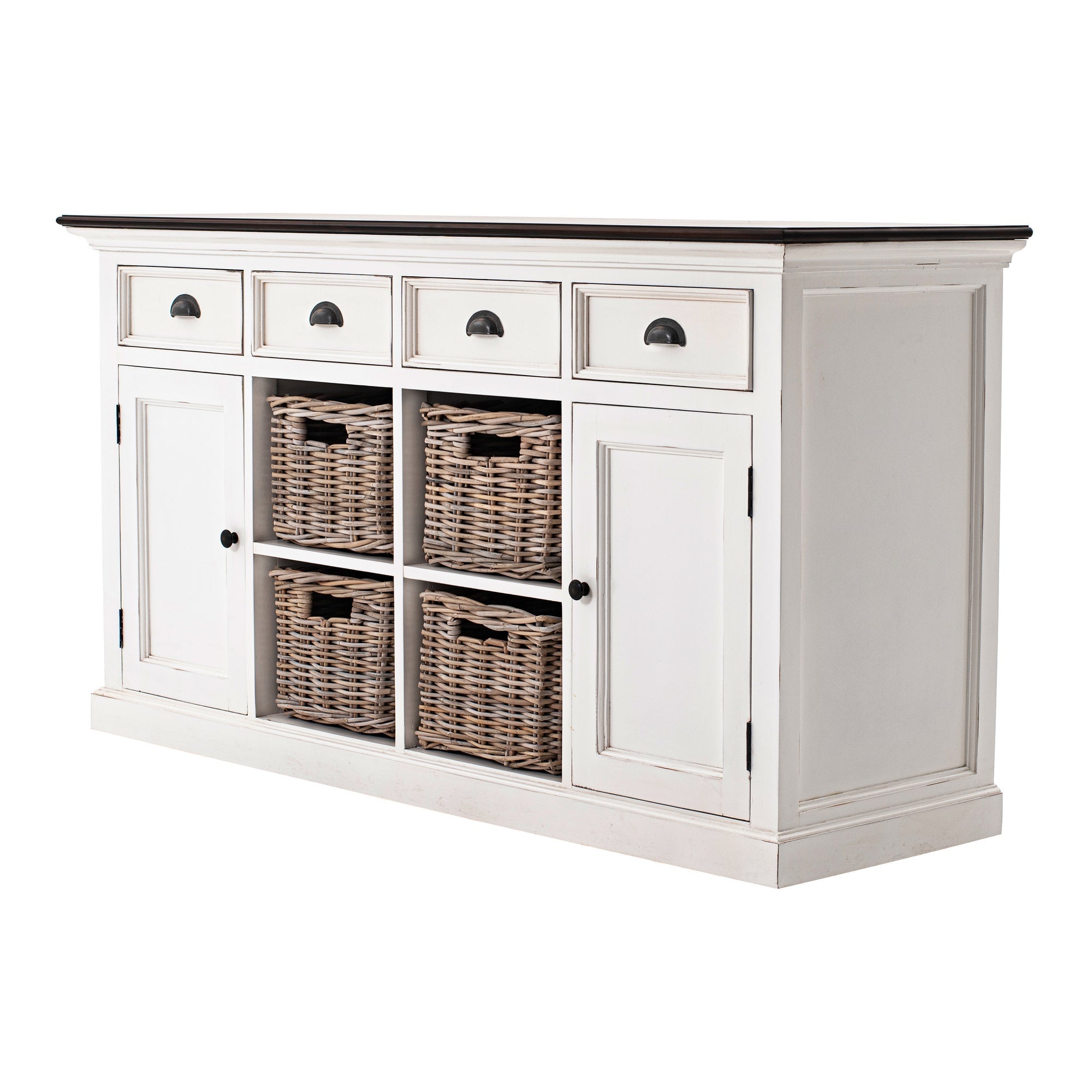 Halifax Accent Sideboard mit 4 Körben
